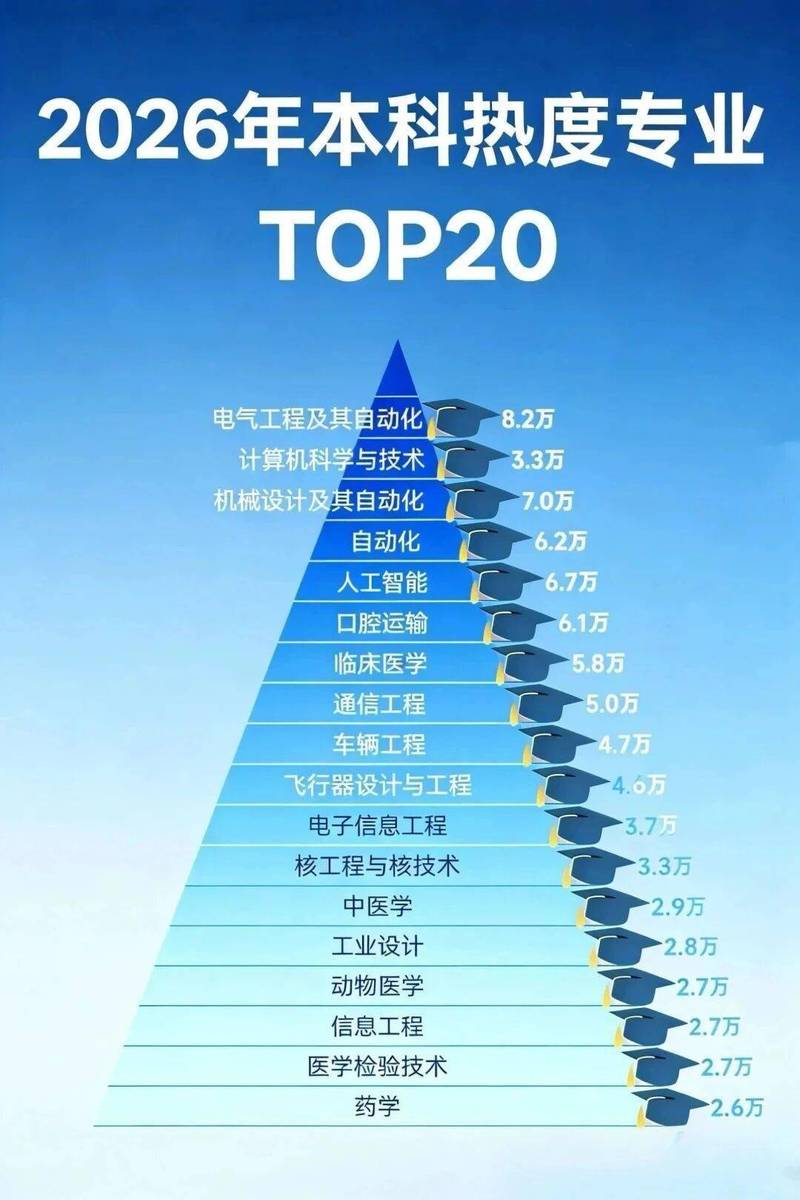 数字经济时代大学专业热度对比图