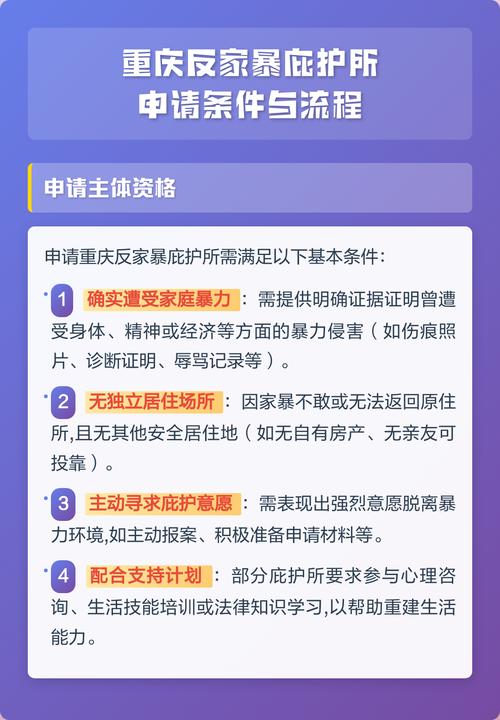 反家暴法家暴庇护申请流程表