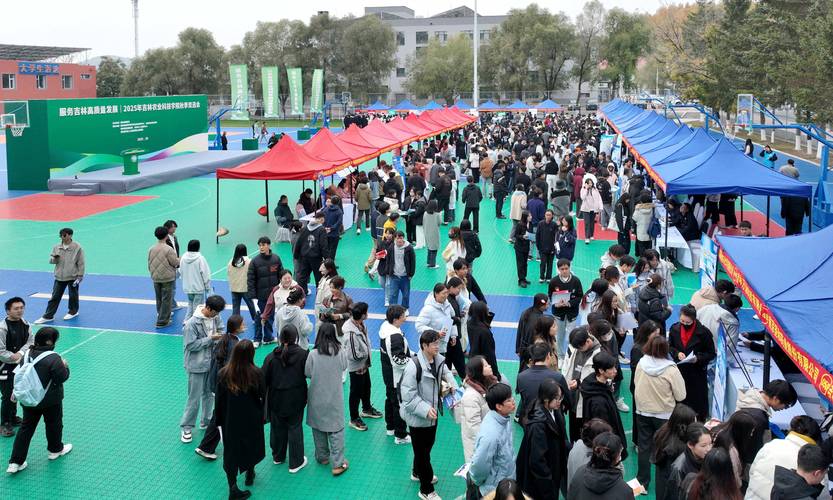 2025年高校毕业生秋招双选会现场