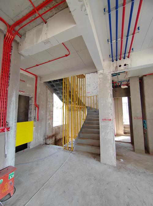 装修降级基础水电隐蔽工程施工现场
