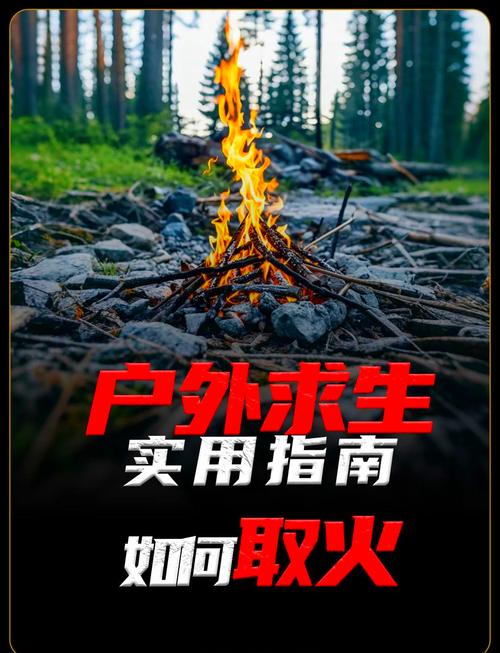 户外露营雨中生火技巧松明子引火
