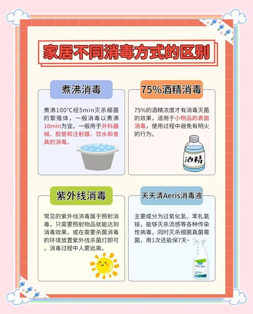 在家就能操作的实用消毒方法