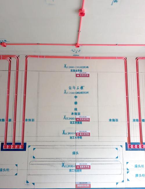 装修拆改水电施工顺序示意图