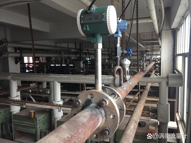 机械加工车间涡街流量计发生体打磨现场