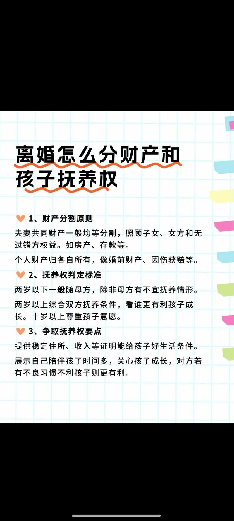 离婚大战:财产孩子怎么分?