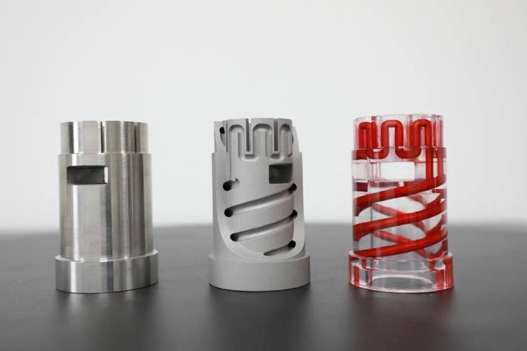 带有随形冷却水路的3D打印模具镶件