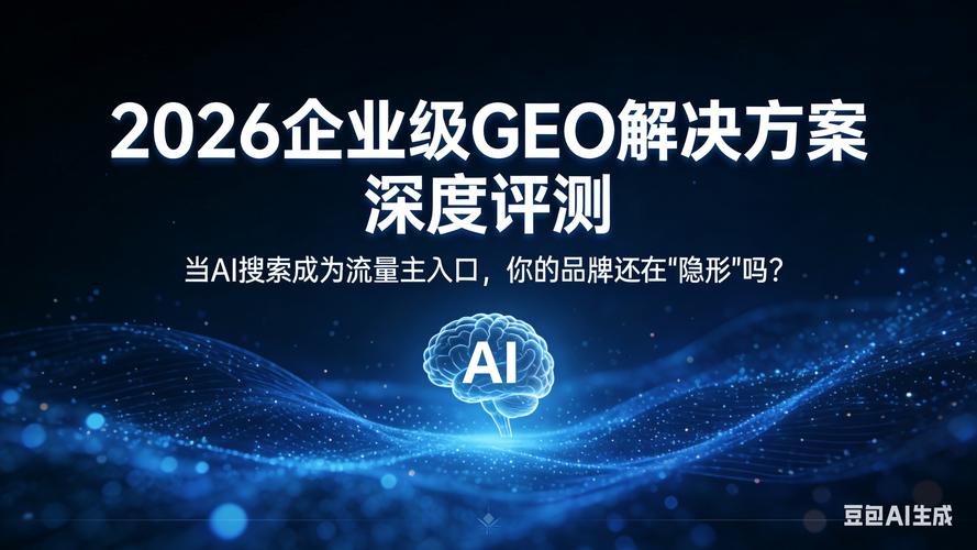 四、破局第一步:用GEO重塑高客单价行业的信任资产