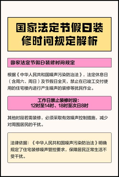 本地住建部门装修噪音时段规定公示截图