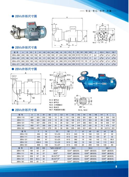 真空泵厂家参数虚标检测对比图