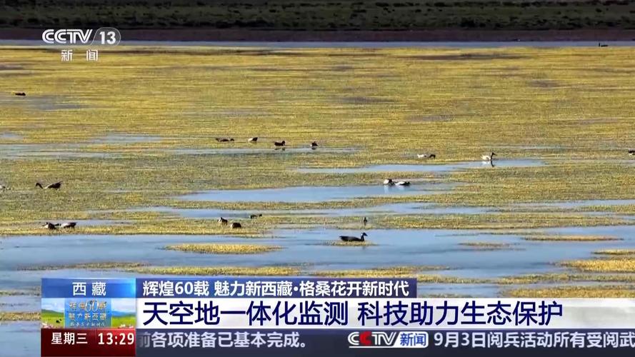 三江源生态监测空天地一体化作业现场