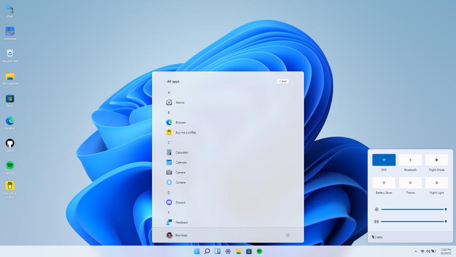 Windows11自带官方电脑主题商店界面截图