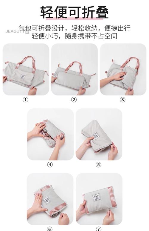 短途出游背包物品收纳示意图