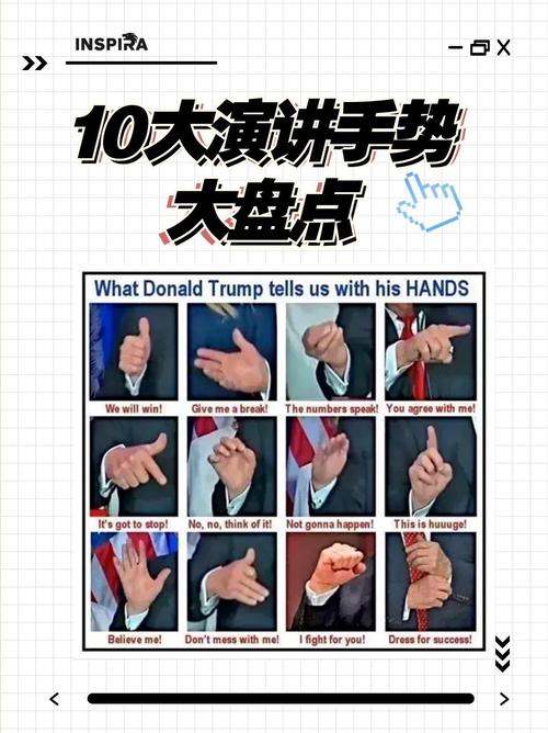 演讲前高能量姿势示意图