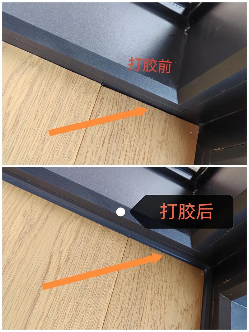 耐候胶与玻璃胶施工效果对比图