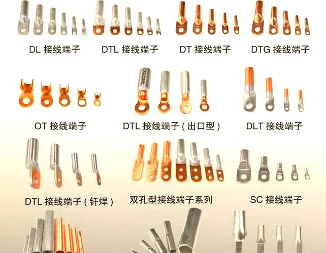 线束加工不同端子类型对比