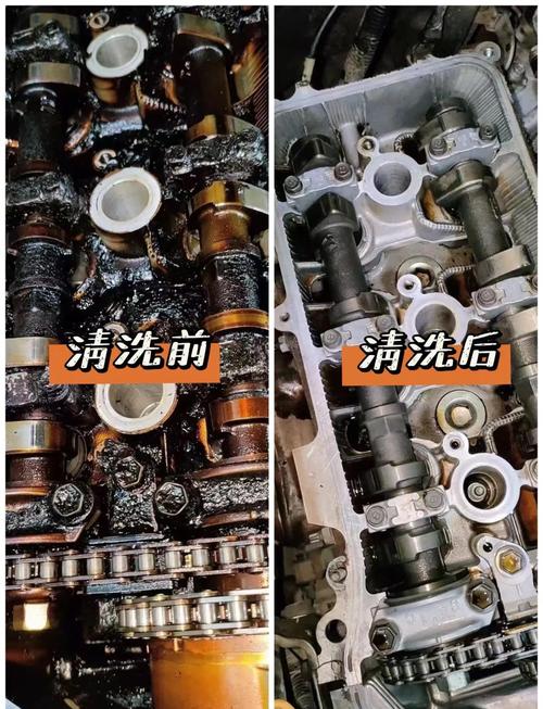 汽修厂清理机油泵滤网油泥实拍