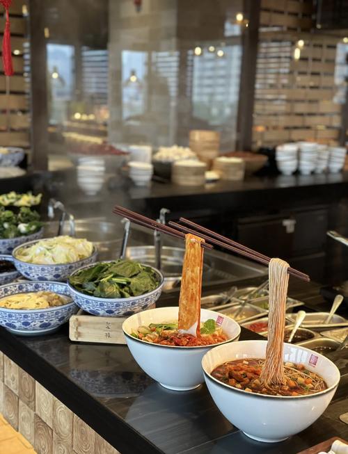 西式快餐本土化中式早餐产品陈列图