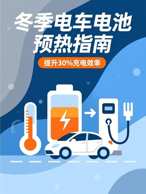 冬季低温环境下电动车电池加热示意图