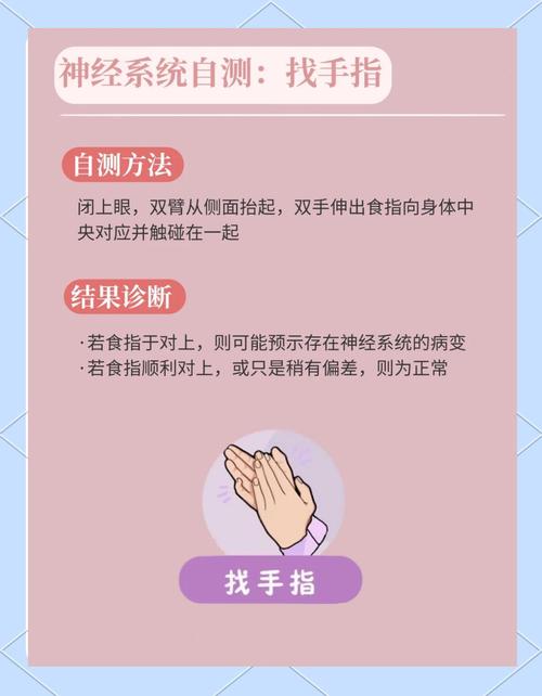 自己在家也能做的简易检查