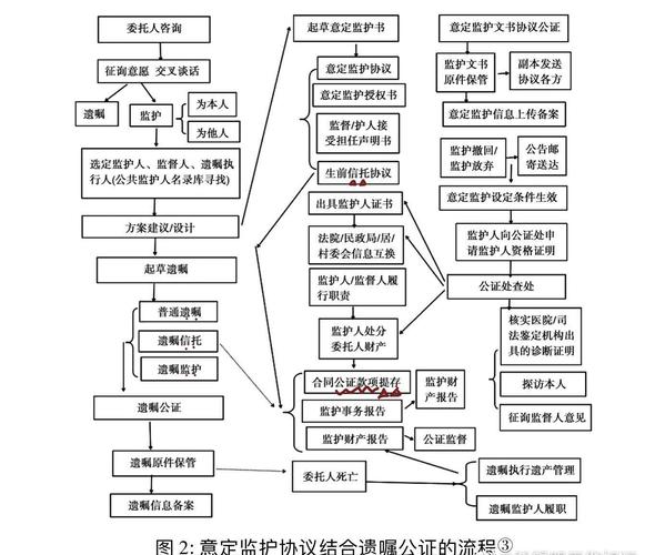 意定监护公证办理流程示意图