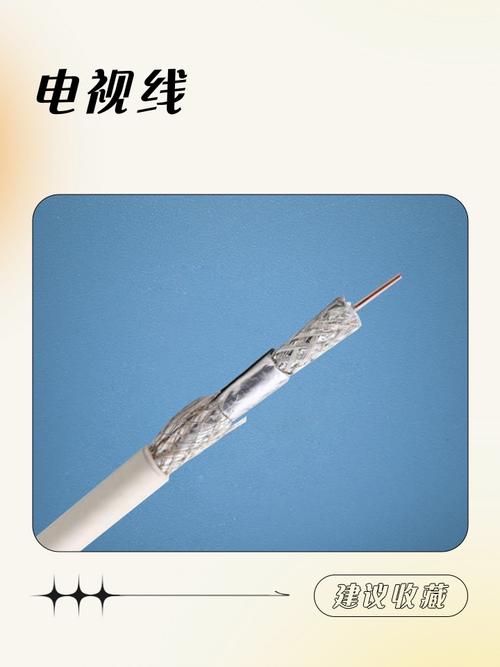 建材店老板手里的劣质电视线和合格电视线对比图