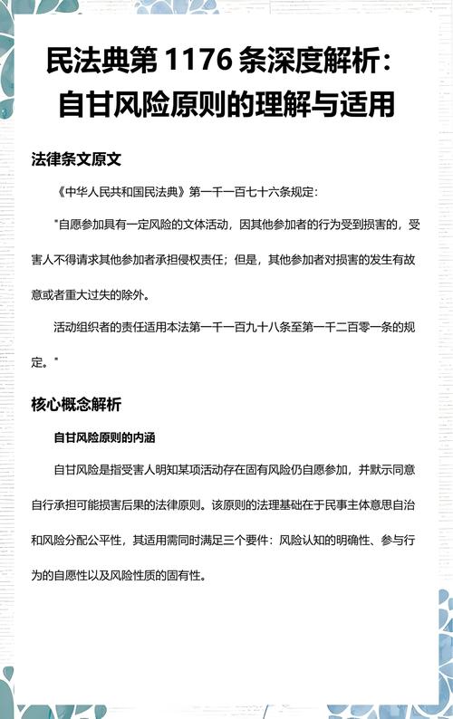 民法典自甘风险条款法律条文标注截图