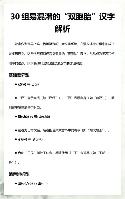 二、易混淆知识点：这几对“孪生兄弟”害人不浅