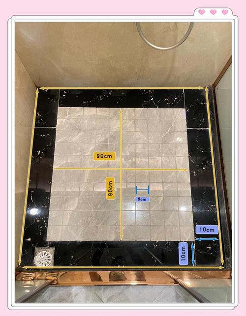 淋浴区防滑砖拉槽处理工艺