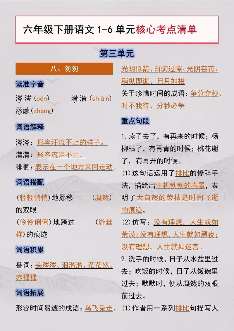 一、核心考点清单:就这三个,别再漏了