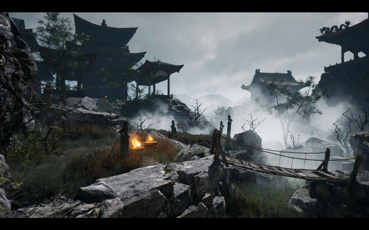 黑神话悟空端游三测花果山实机场景截图