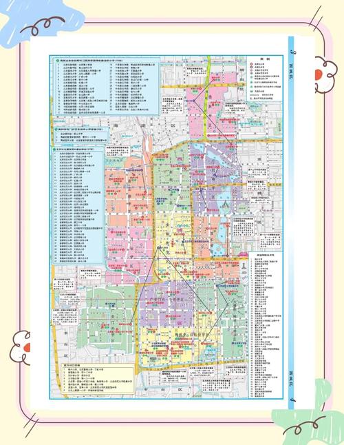 北京西城区金融街片区划片地图与小区分布