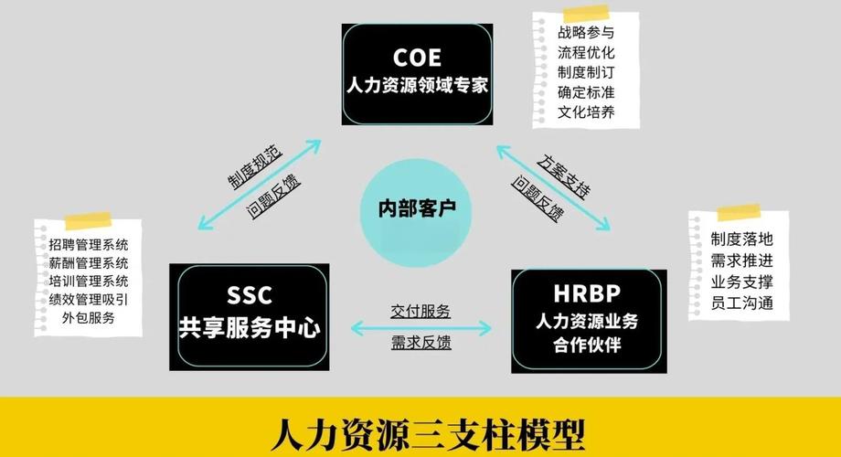 人力资源三支柱模型图示