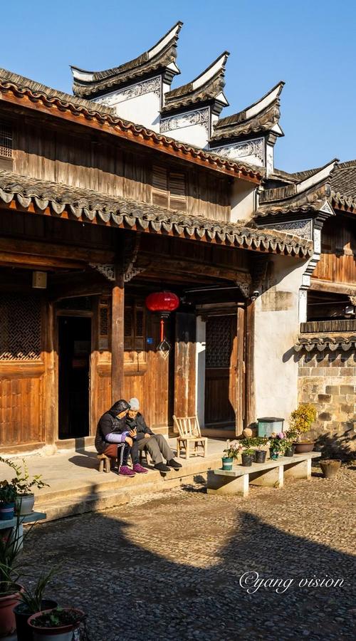 浙东国保古村清代老宅分家现场