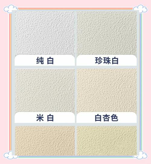 装修门店拉毛漆不同纹理样板对比图