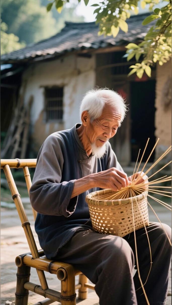 竹编:指尖的经纬,守艺人的孤独坚守-因为所以