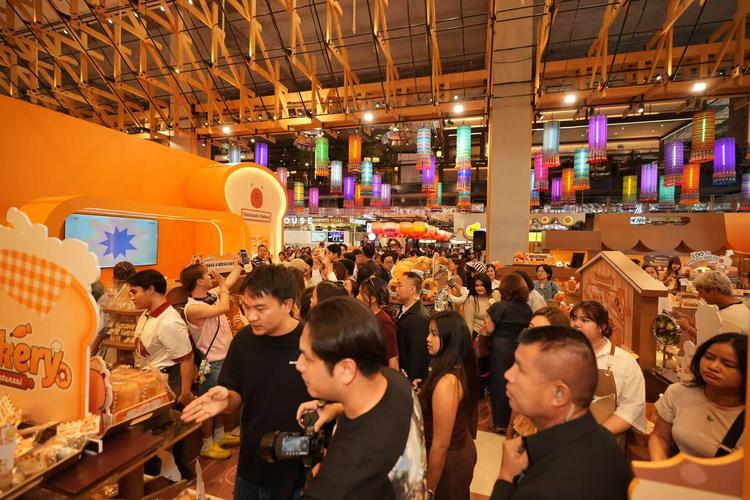 曼谷周末集市东南亚本土品牌快闪现场