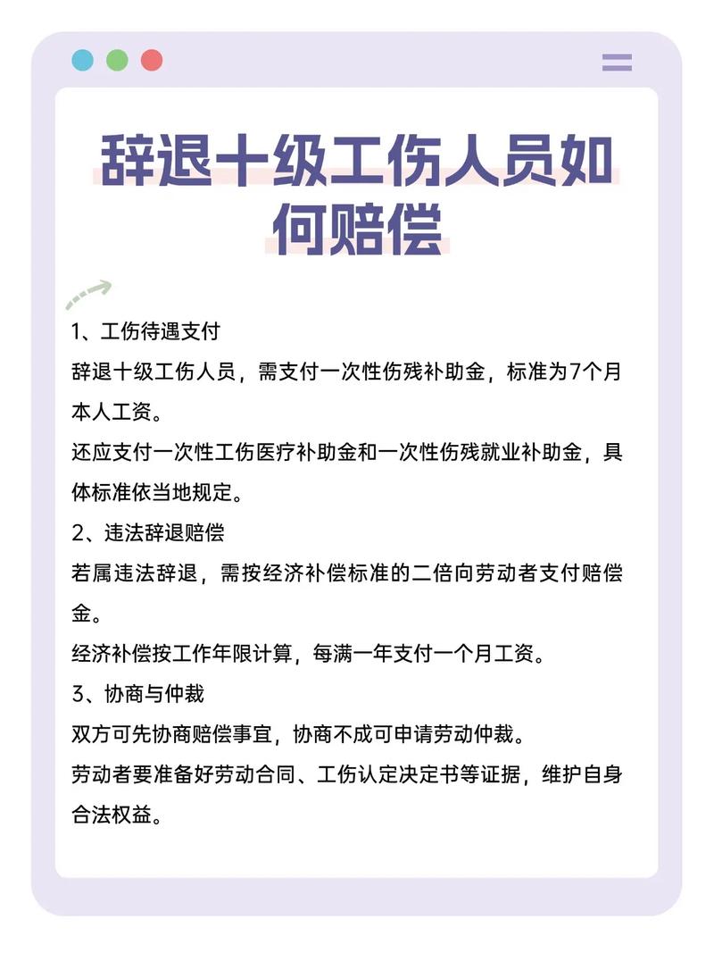 工伤、辞退与维权相关问题