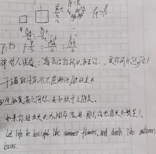 书桌手写逻辑前提梳理草稿纸