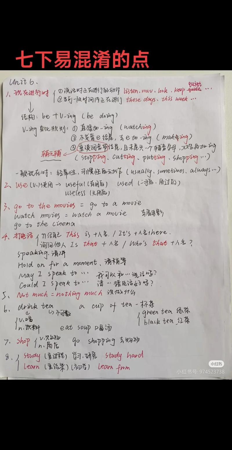 易混淆的知识点清单