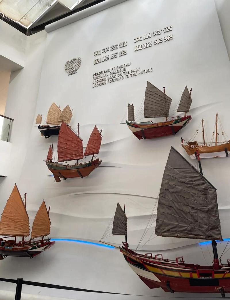 泉州海交馆宋代海船全貌展区