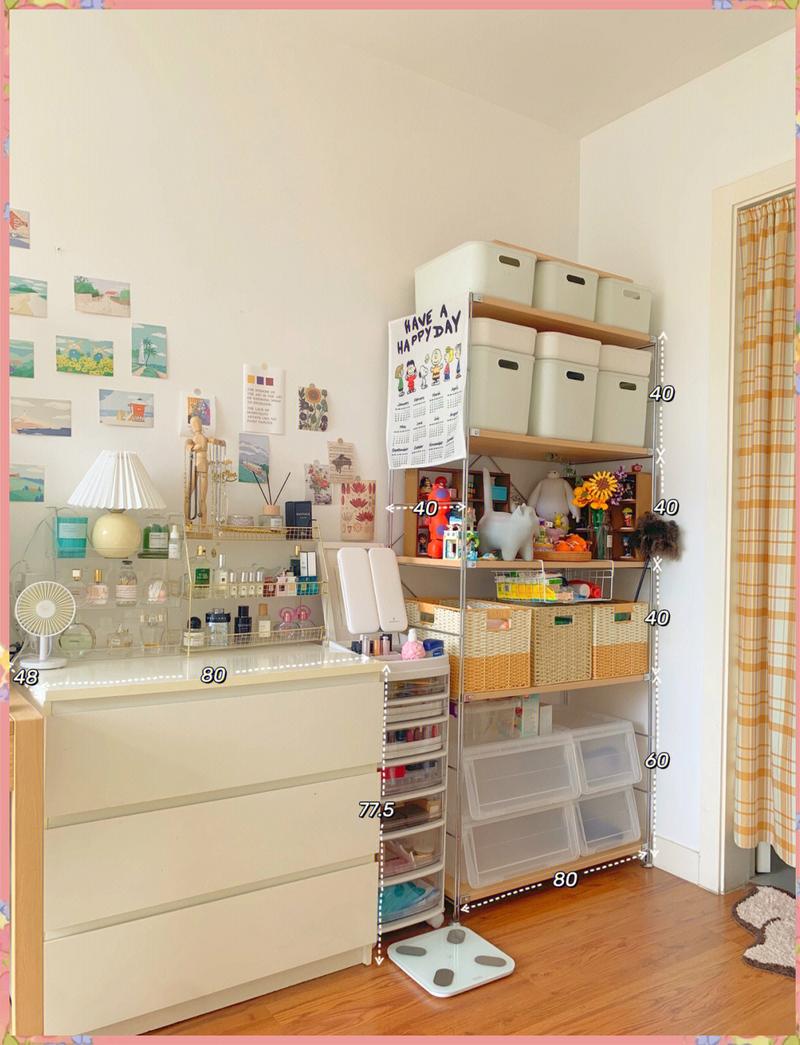 出租屋小户型收纳产品实景图