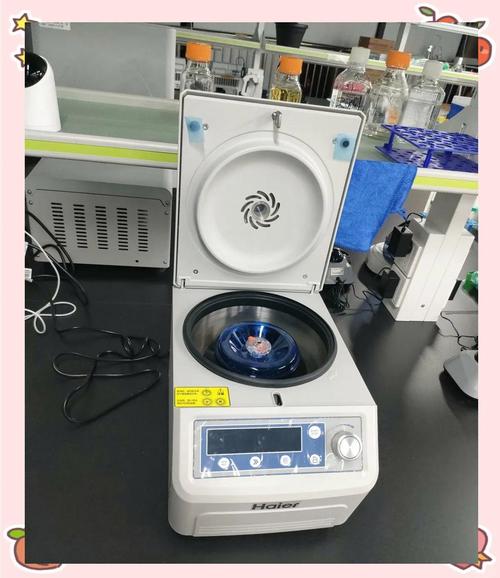 生物医药专业学生实验室操作离心机