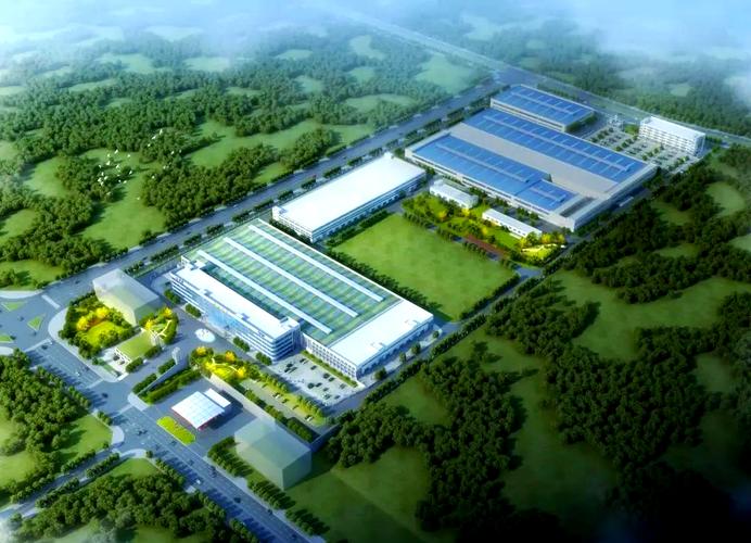 制造企业工业绿色物流园区作业现场