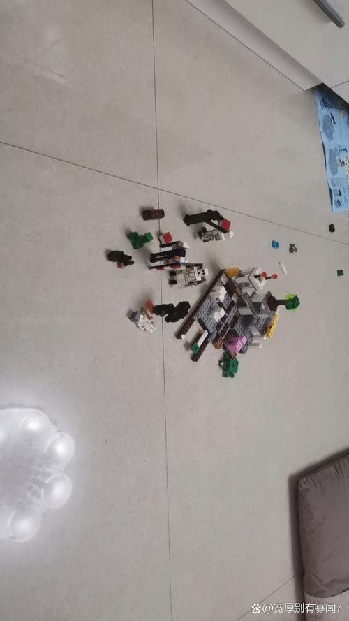 散落一地的英文单词乐高积木概念图