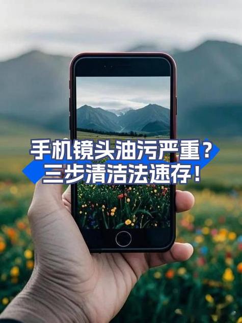 手机镜头油污与清洁后照片对比