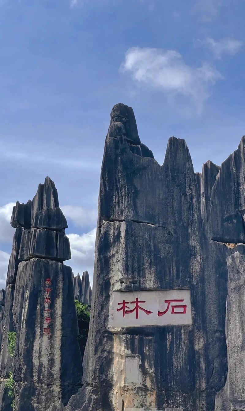 昆明石林风光