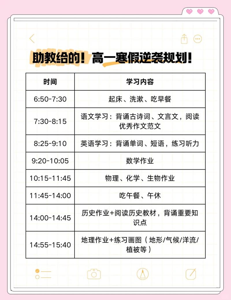 不同升学阶段的寒暑假安排核心逻辑