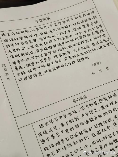 学生综合素质评价档案佐证材料整理实拍