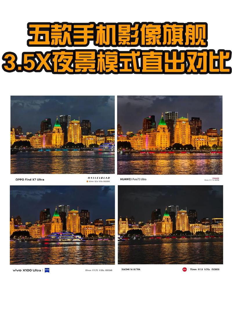 手机夜景模式算法前后对比实拍