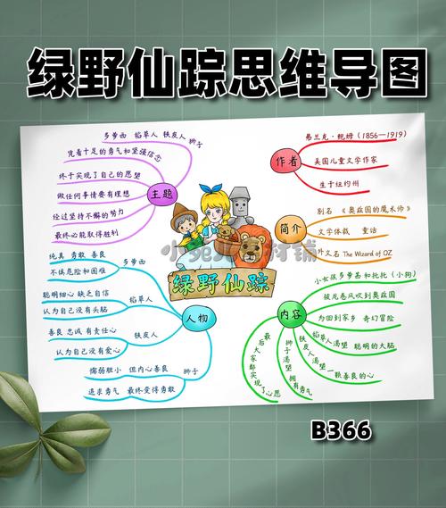 小学生整本书阅读思维导图实例